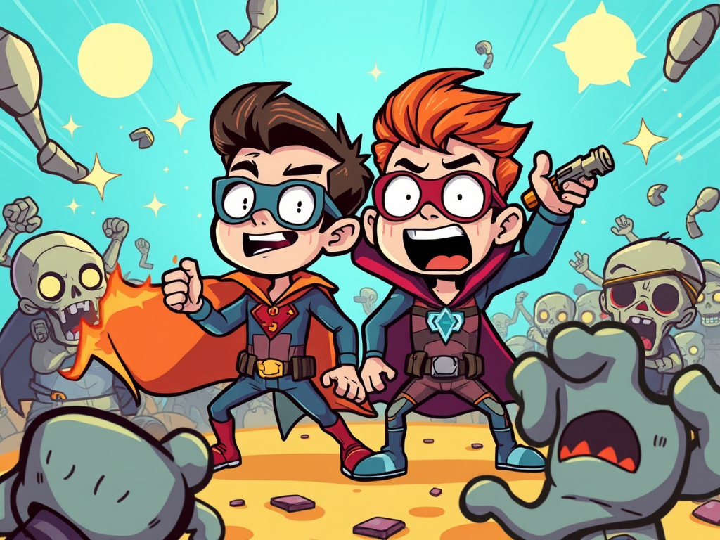 Web Review - "Blateman & Bobine - Zombie-Attack!" on Comixtrip