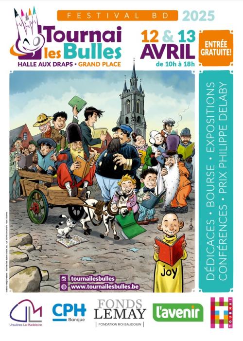 Blateman & Bobine en dédicace à Tournai – 12 et 13 avril 2025