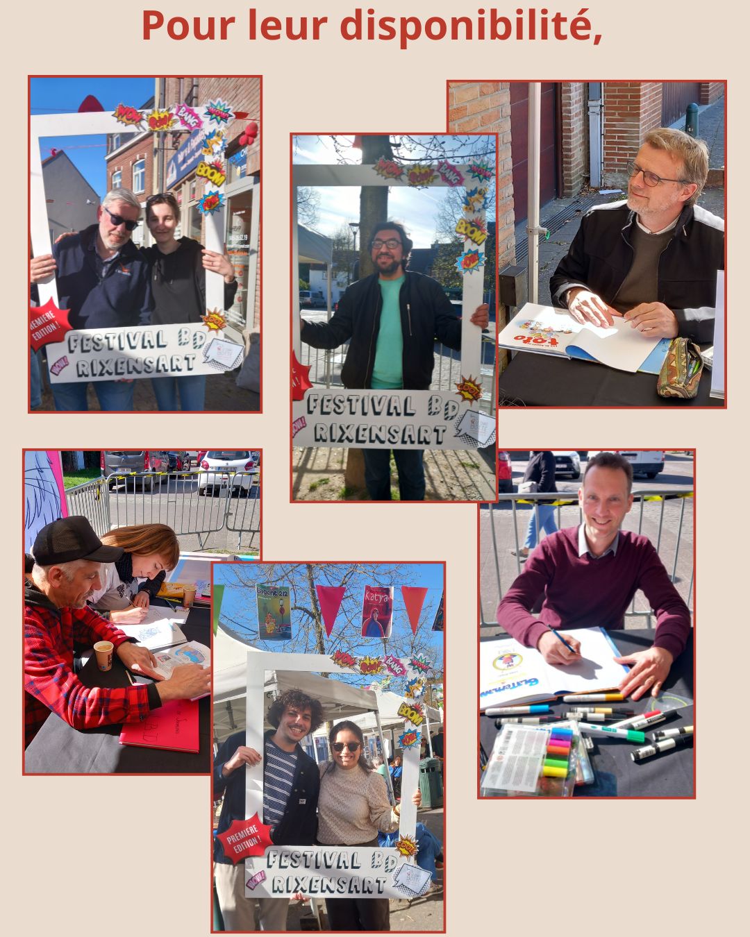 Blateman & Bobine étaient au Festival BD de Rixensart