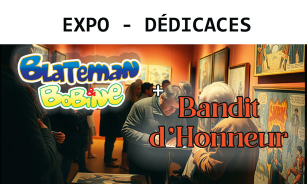 Vernissage à la Galerie DUFAYS avec Bernard Cattoor et Blateman & Bobine