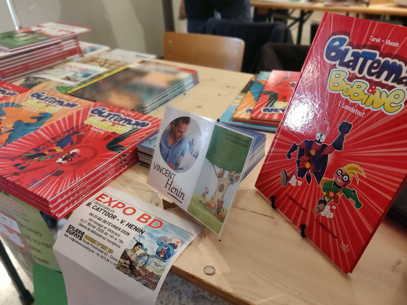 Blateman & Bobine émerveillent à Verlaine